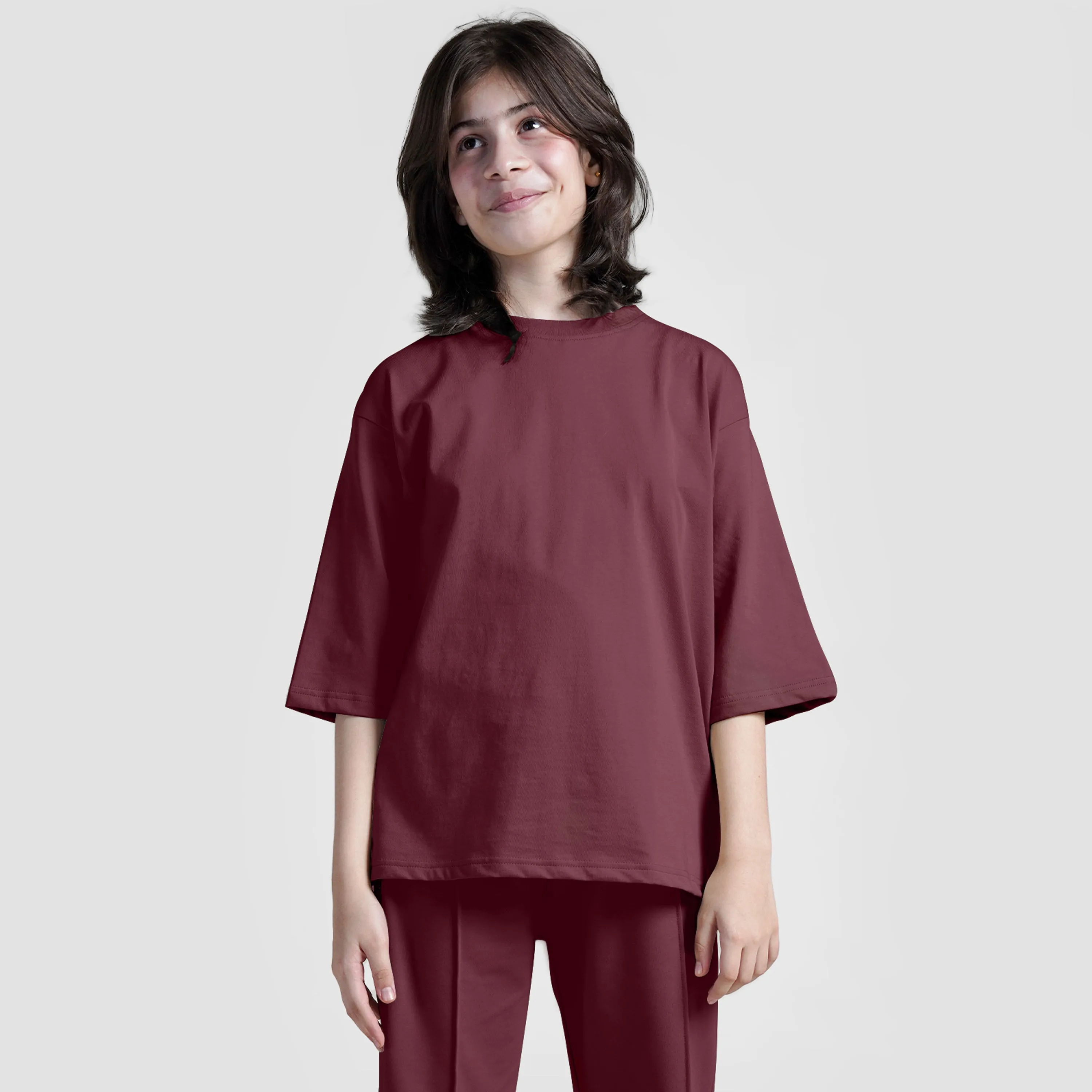 002 Comfy Shirt (Maroon)