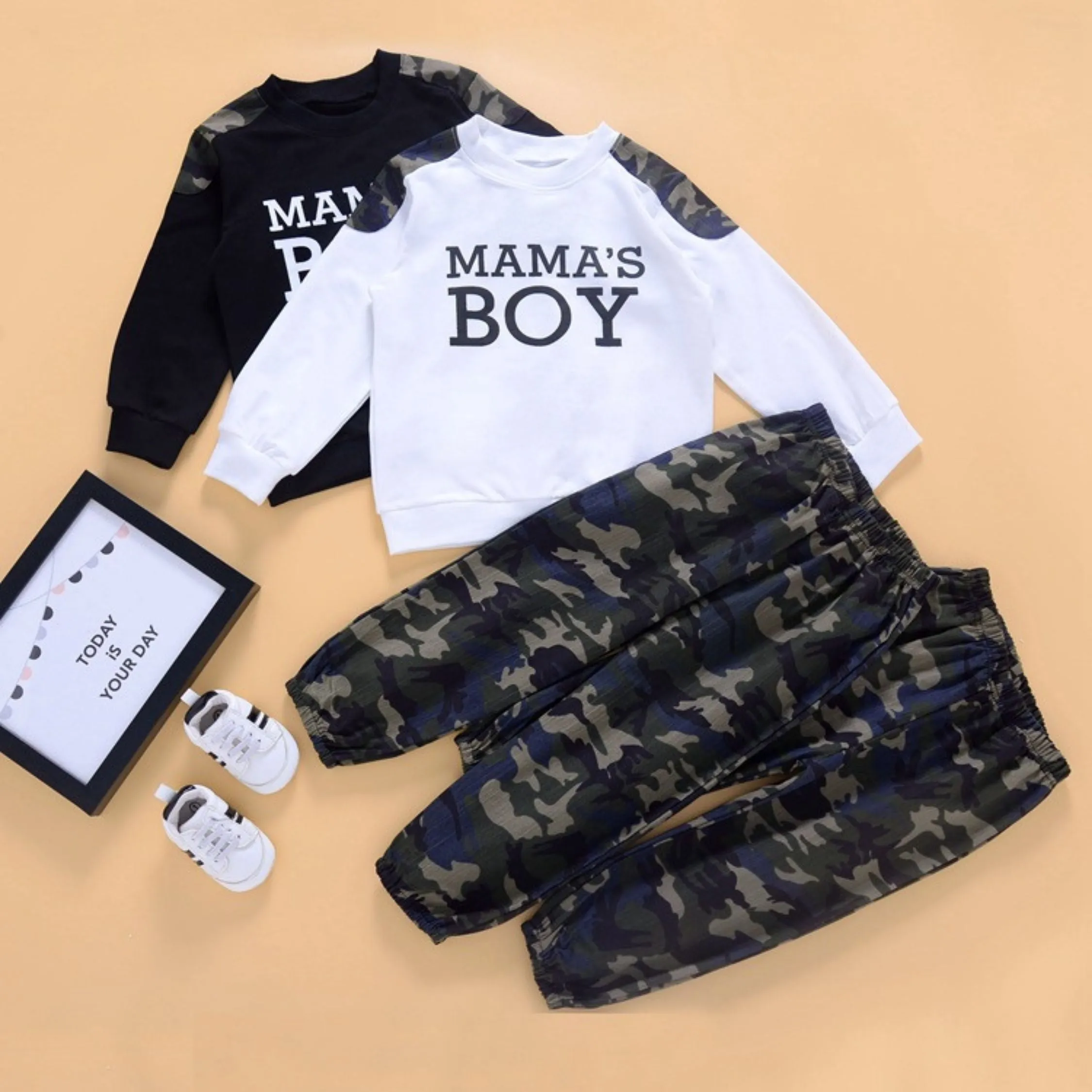 2 Piece Mama's Boy Hoodie & Trouser Set