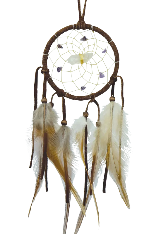 2" Dream Catcher w/Rock in Middle