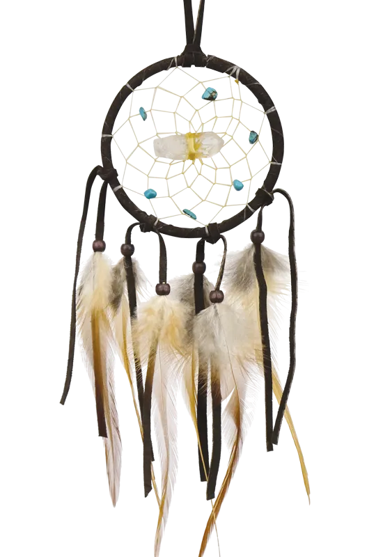 2" Dream Catcher w/Rock in Middle