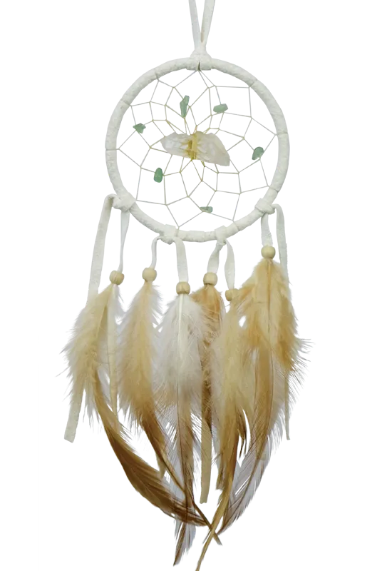 2" Dream Catcher w/Rock in Middle