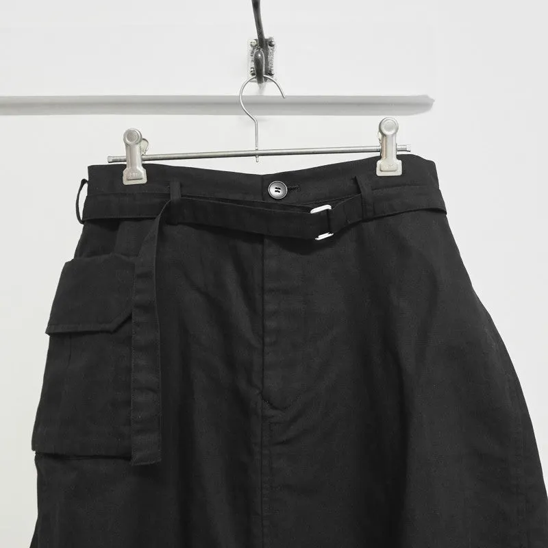 3D cargo pocket skirt