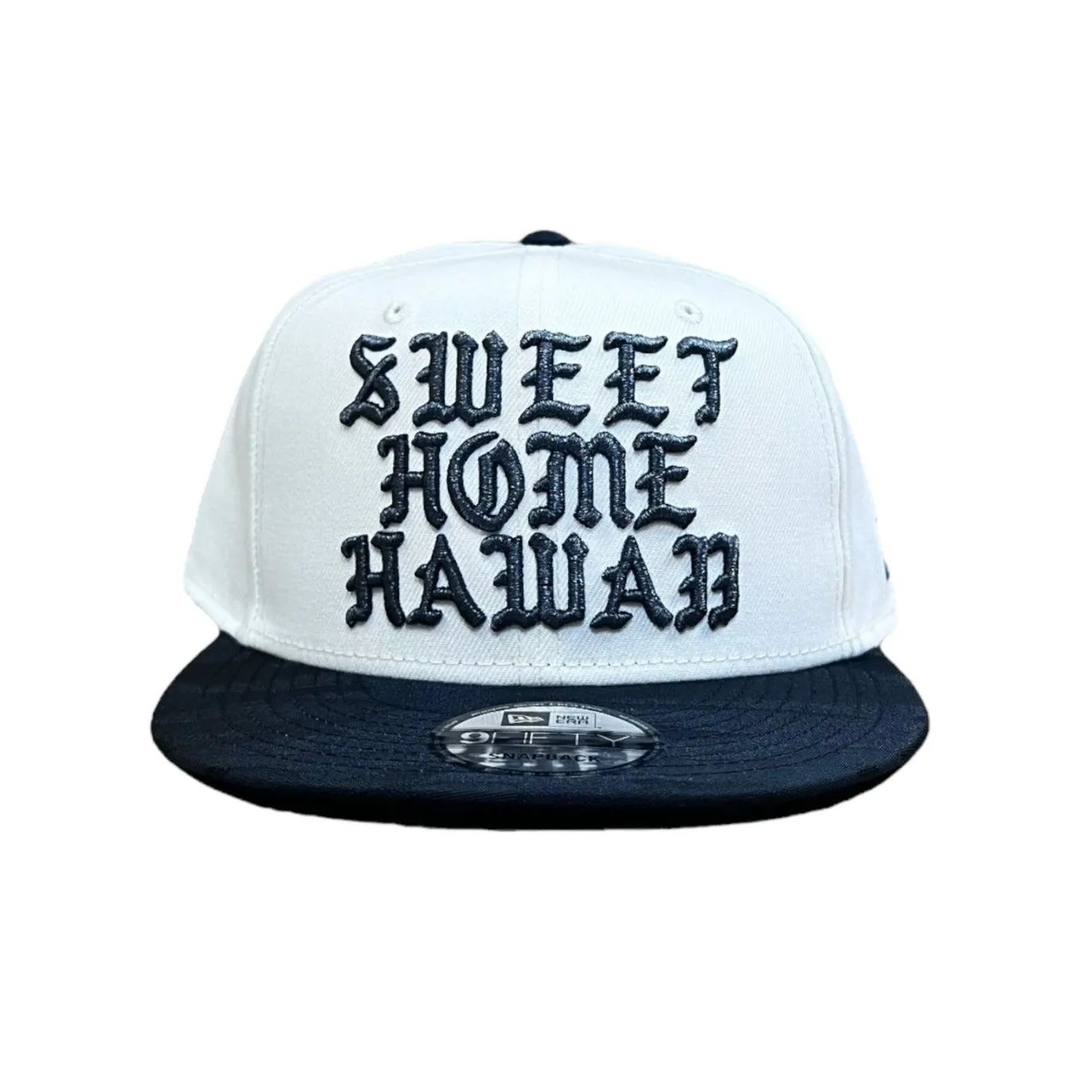 808ALLDAY New Era SHH Chrome White / Black Camo Snapback