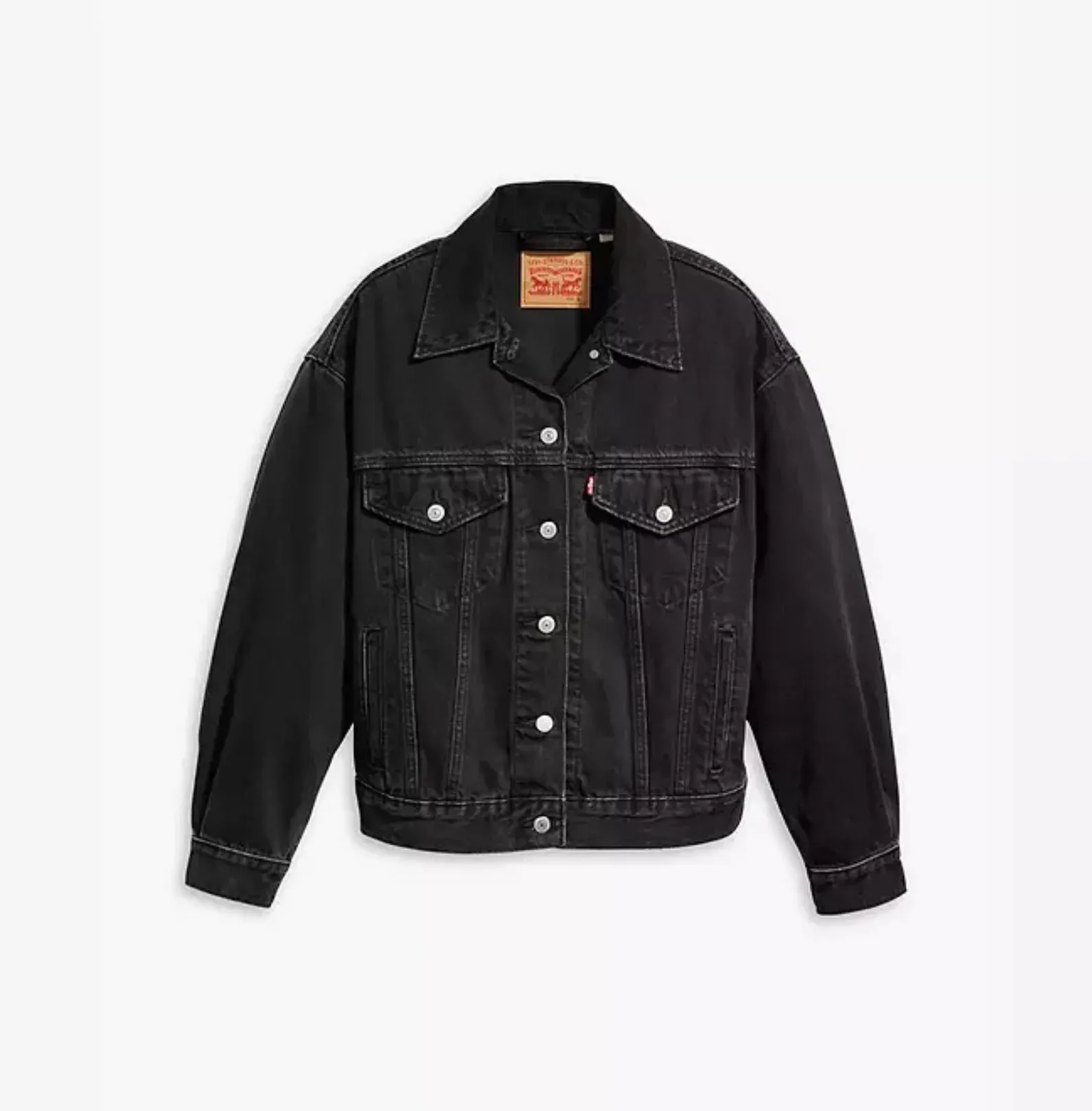 90s Trucker Jacket - Black