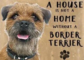 A House is not a Home without a Border Terrier