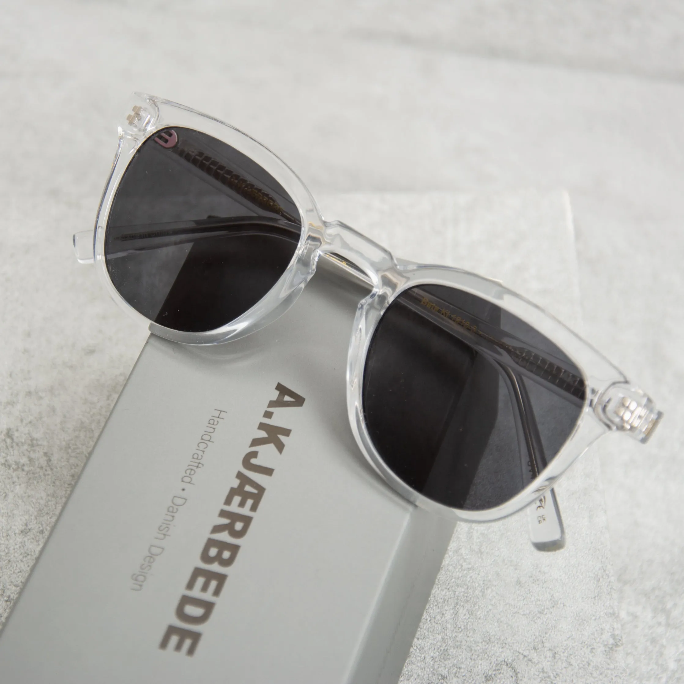 A Kjaerbede Bate KL1910-3 Sunglasses - Crystal