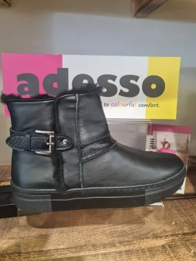 Adesso Heather Black A/Boot A6756