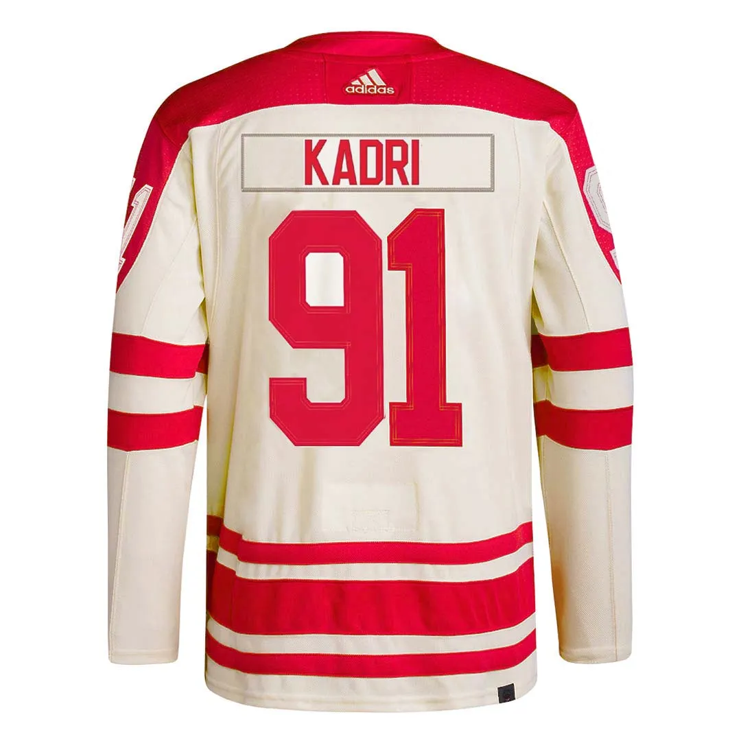 adidas - Men's Calgary Flames Nazem Kadri Heritage Classic Jersey (IN0923)