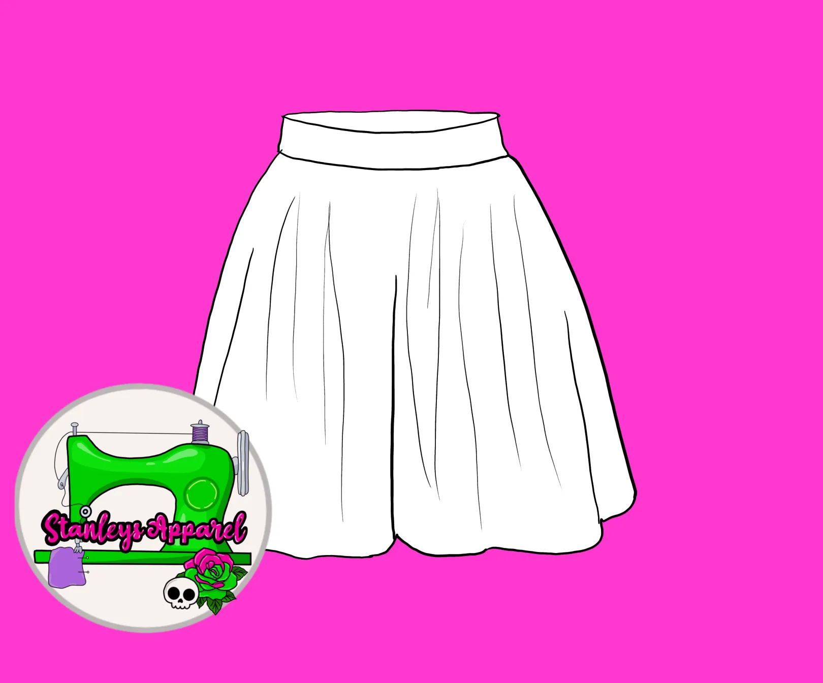 Adult culotte shorts - Christmas in stock