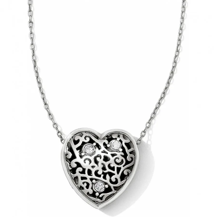 Anatolia Reversible Heart Necklace