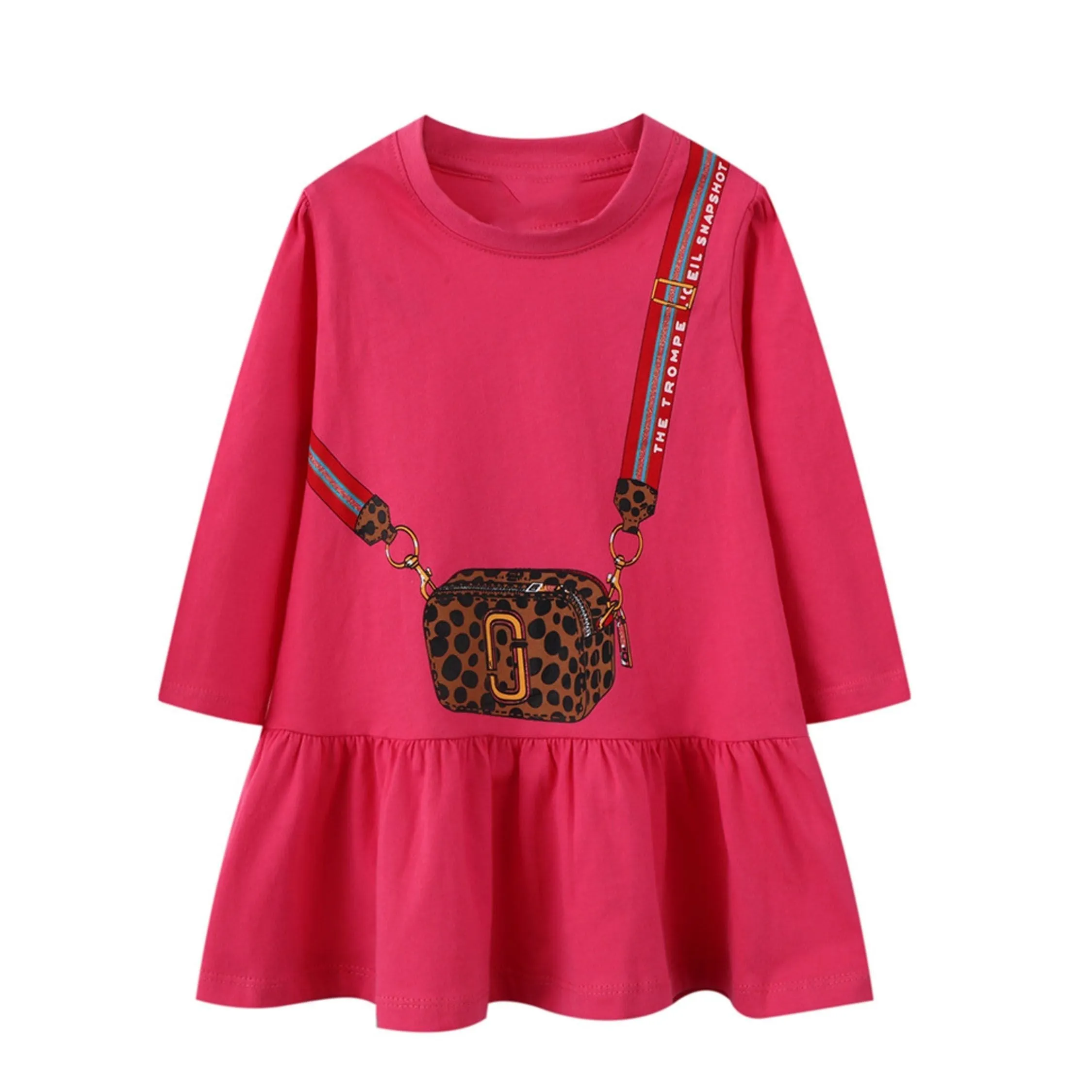 Animal Print sling Bag Preppy Dress