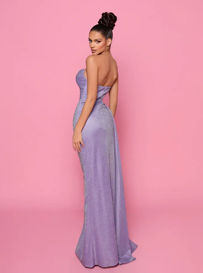 Anna NP149 Gown by Jadore - Violet