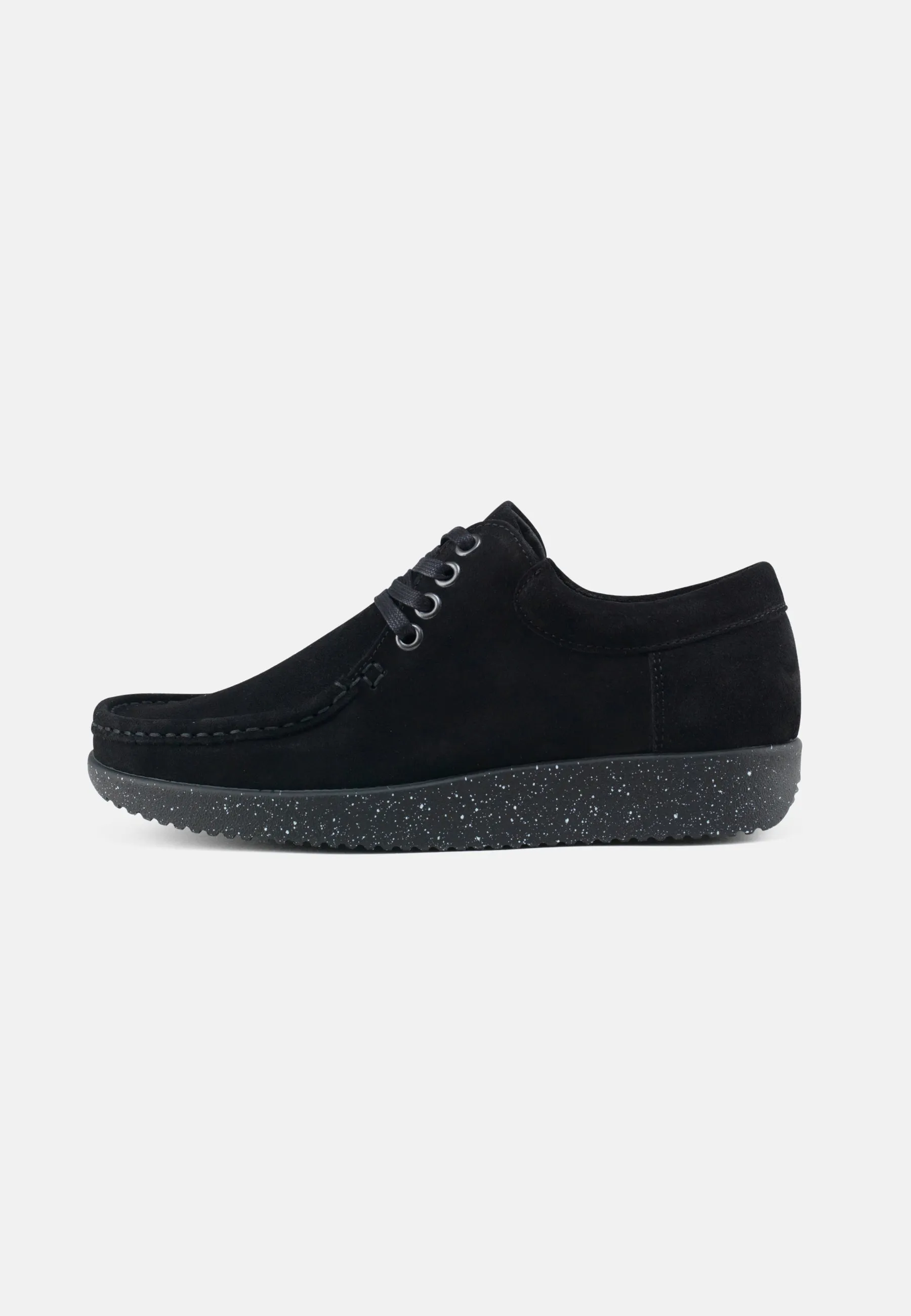 Anna Sko Suede - Black