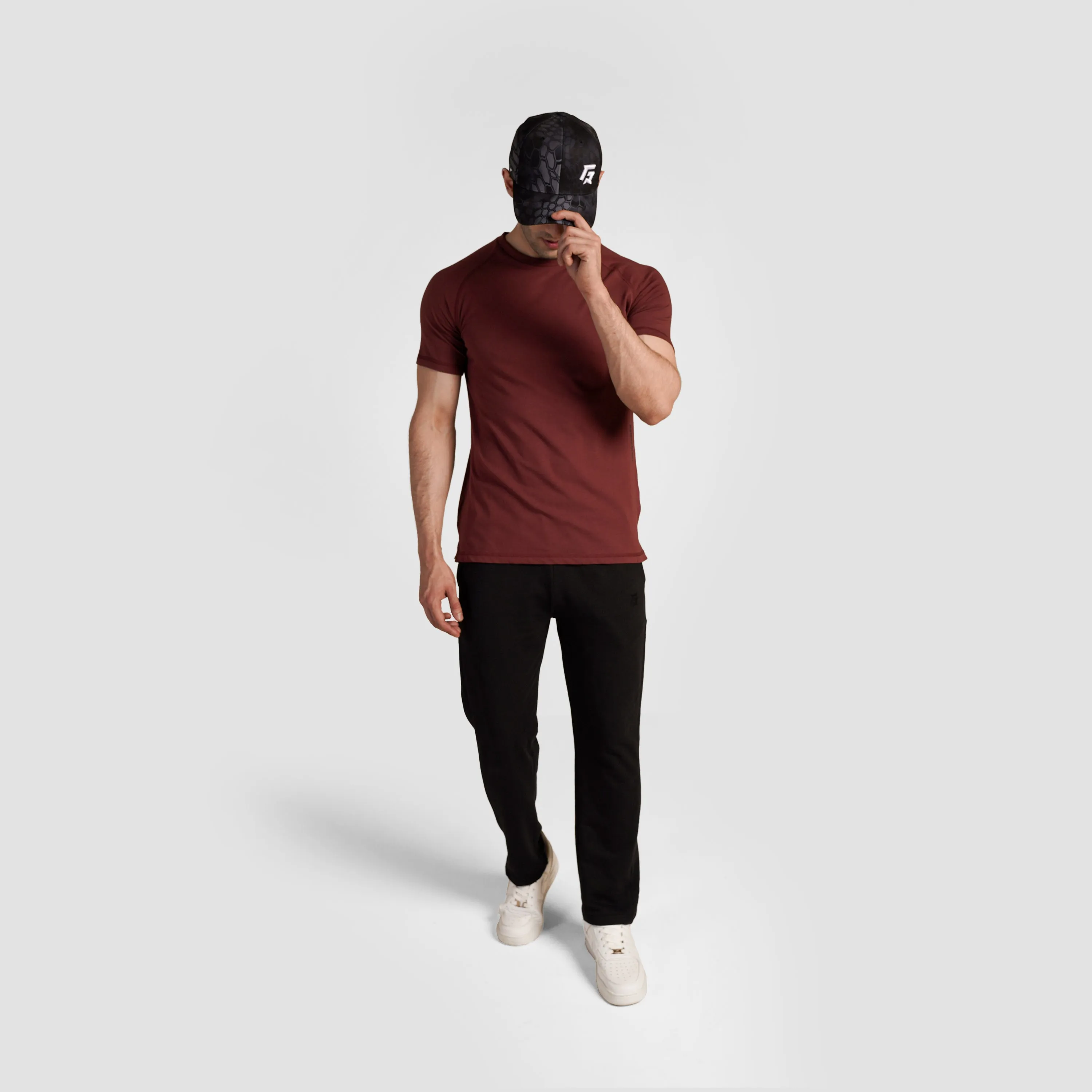 Apex Tee (Maroon)