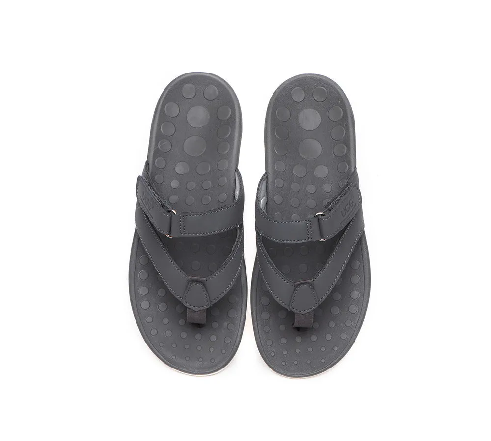 Arch Support Hook And Loop Orthotic Thongs