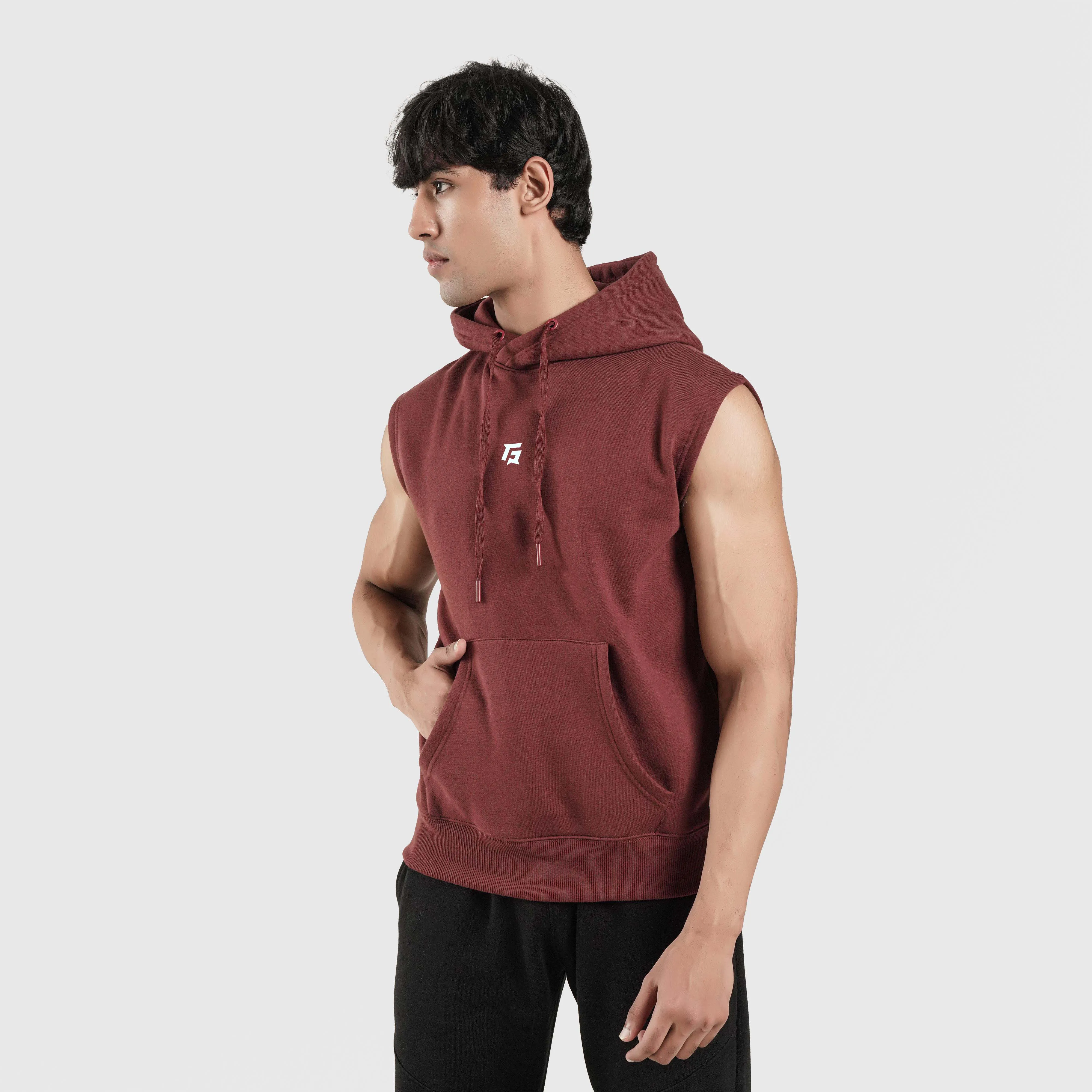 Arm Freedom Hoodie (Maroon)