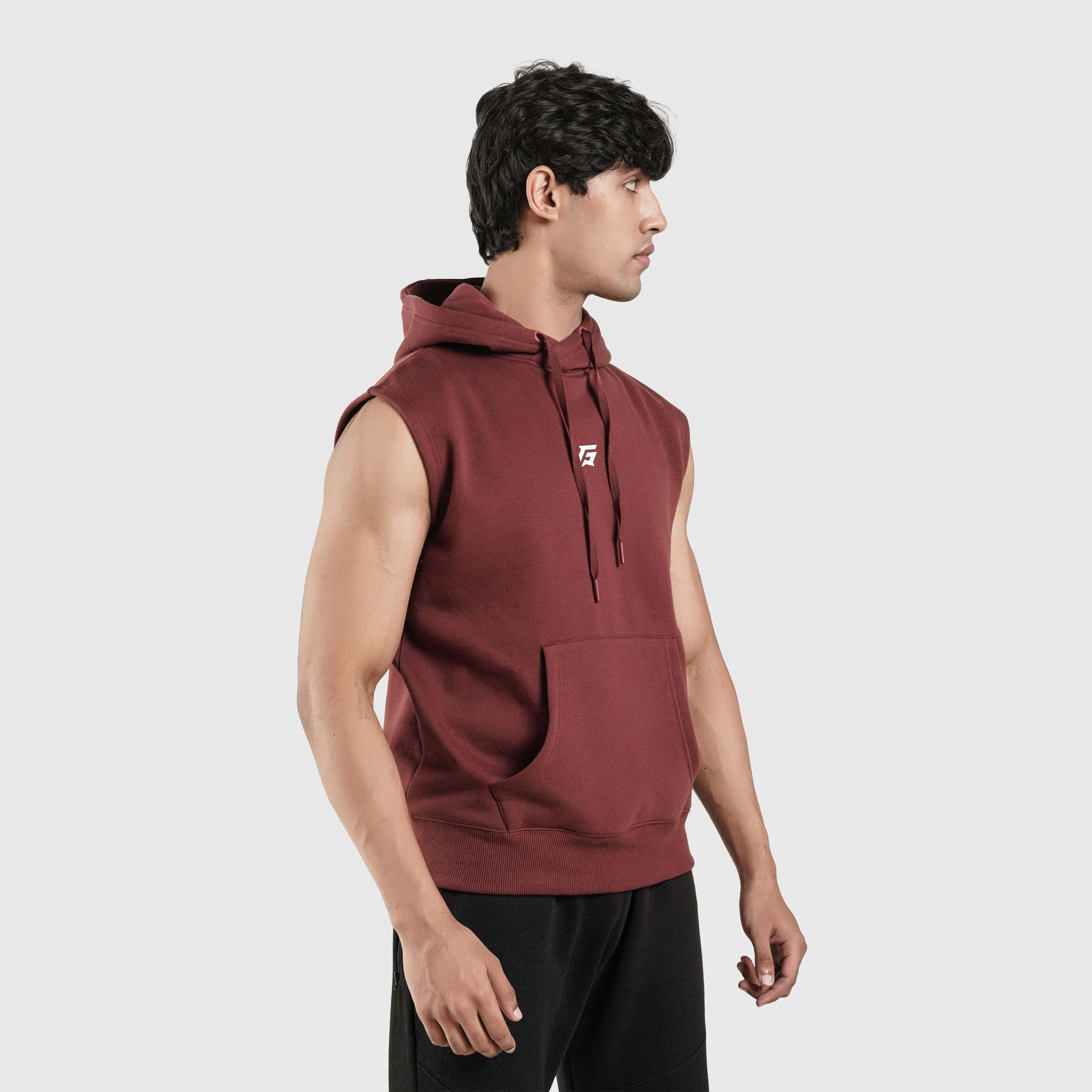 Arm Freedom Hoodie (Maroon)