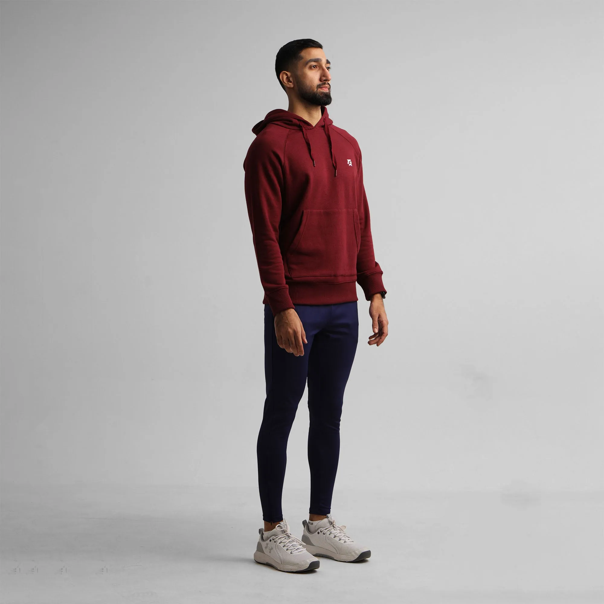 Armour Classic Hoodie (Maroon)