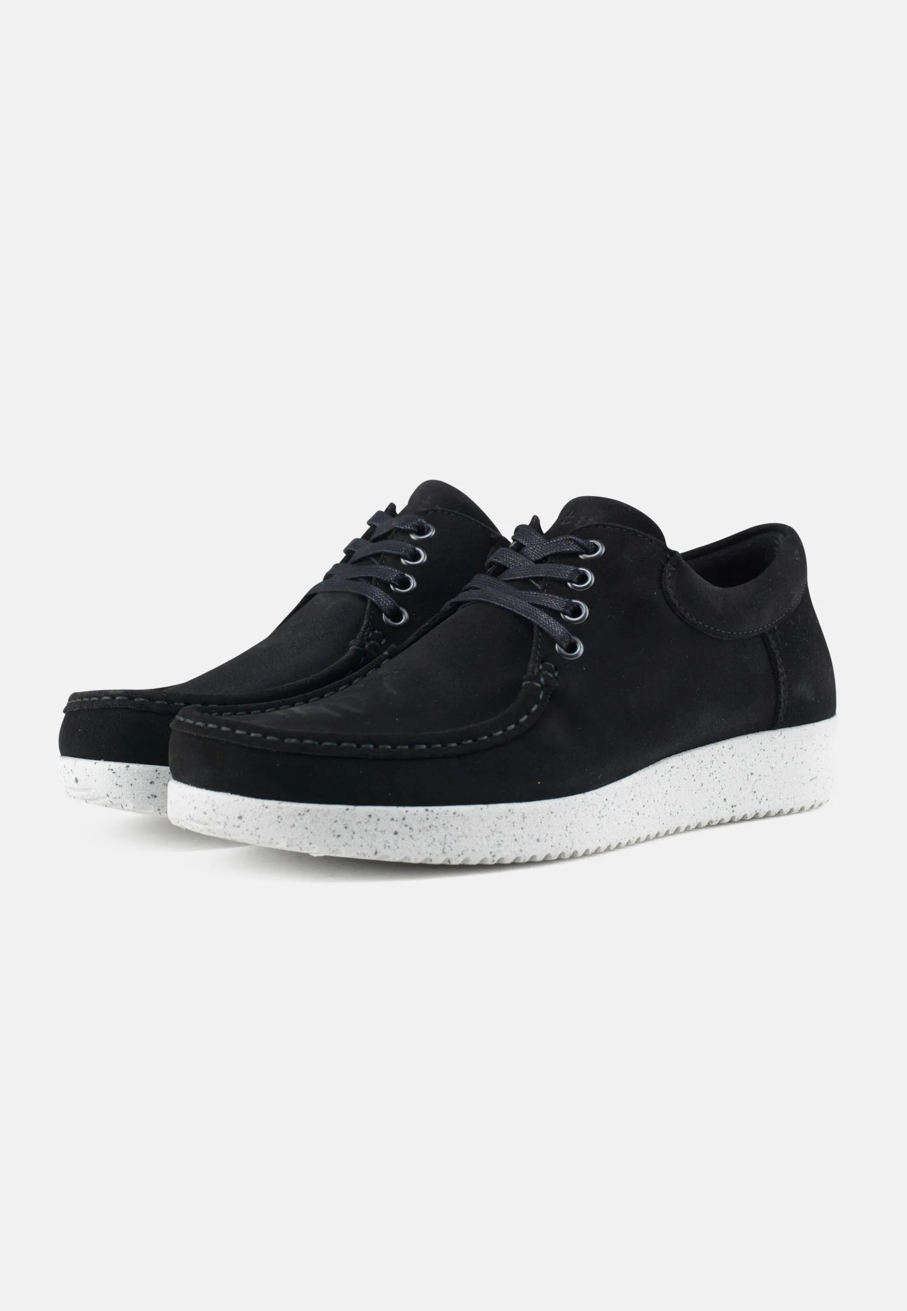 Arne Sko Suede - Black