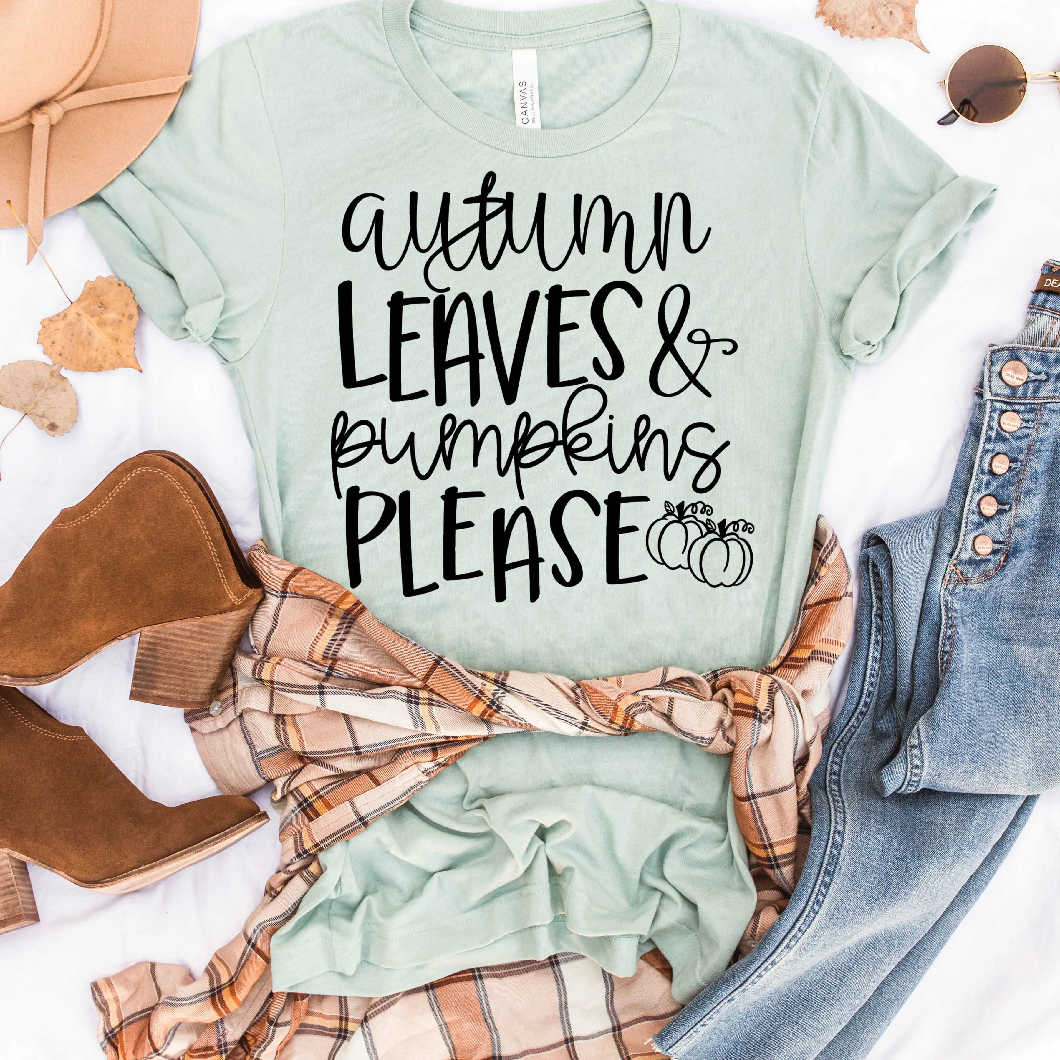 Autumn Leaves & Pumpkins Please