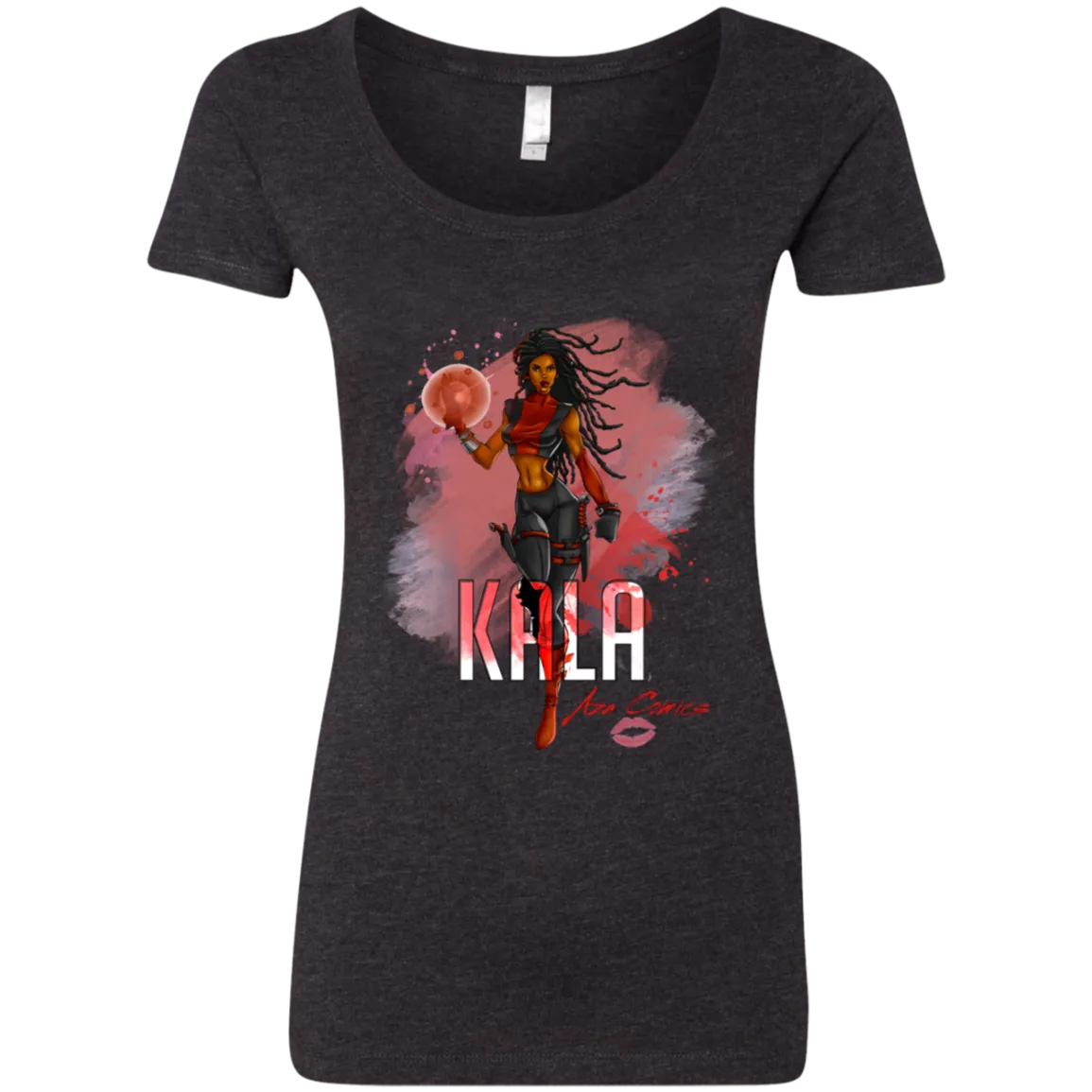 Aza Comics Kala The Keepers Scoop-Neck Women's Graphic Tee