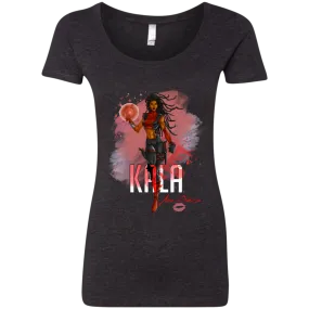 Aza Comics Kala The Keepers Scoop-Neck Women's Graphic Tee