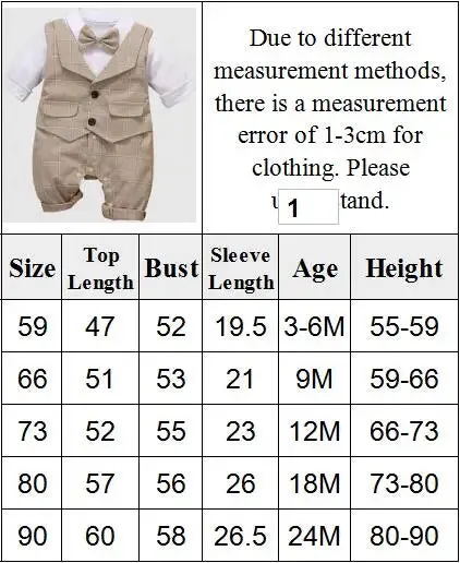 Baby Boy 3-24M Gentleman Plaid Formal Outfit