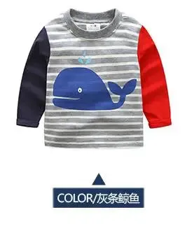 Baby Boys 2-10T Long Animal Sweatshirts