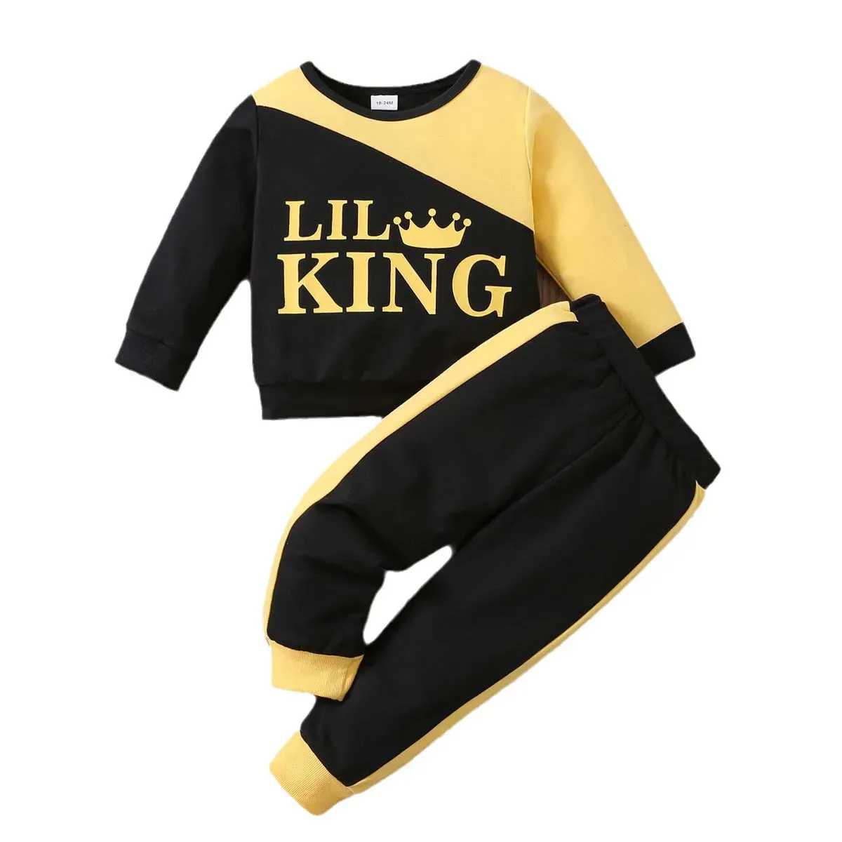 Baby Boys 2pc Lil King Tracksuit