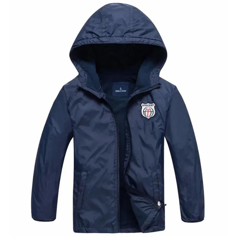 Baby Boys 3-12Y Graffiti Waterproof Polar Fleece Jacket