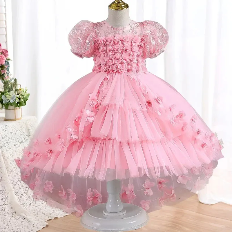 Baby Girl 3-12Y Petal Pink Bridesmaid Dress