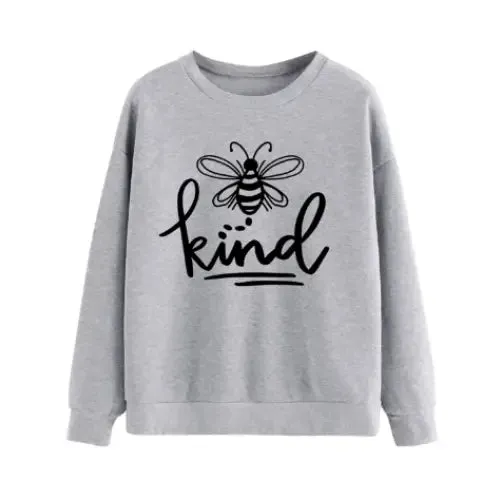 Bee Kind Vegan Friendly Sweatshirt