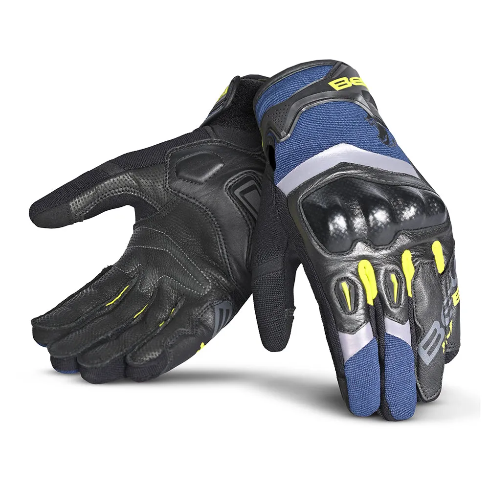 BELA - Daring  Racing Gloves - Blue Yellow Black