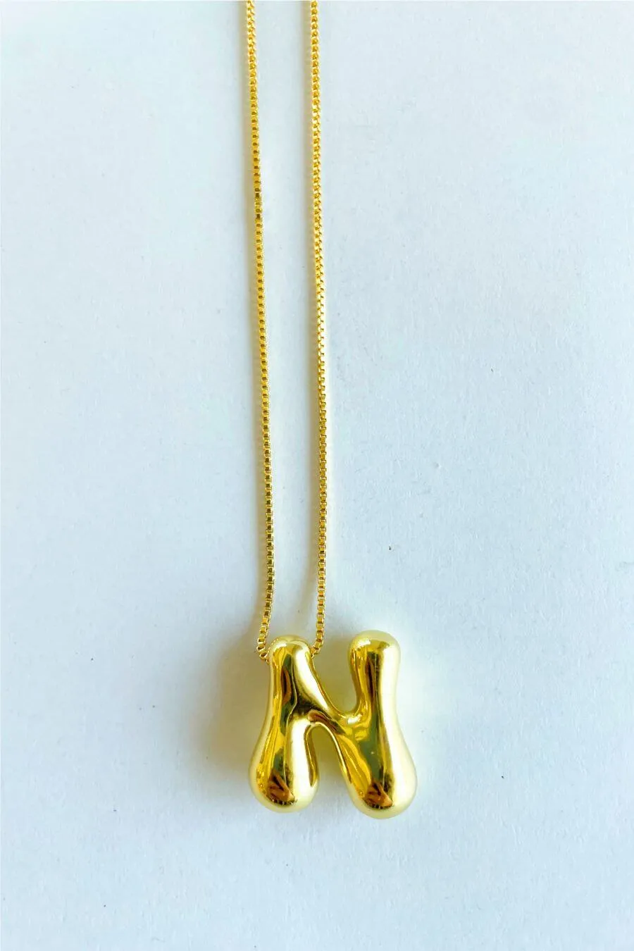 Belief Alphabet Necklaces - Gold