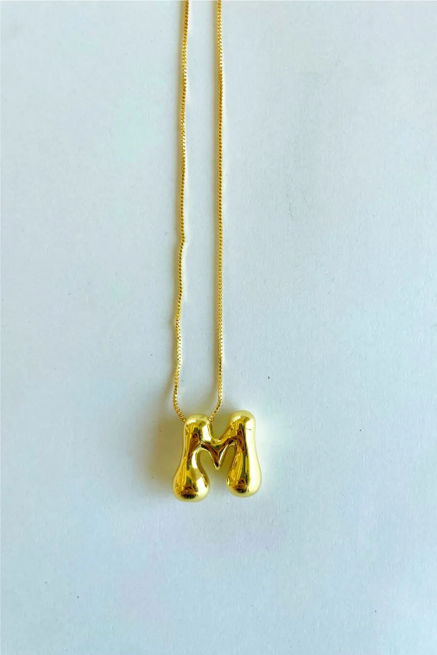 Belief Alphabet Necklaces - Gold