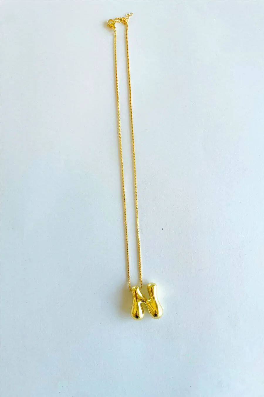 Belief Alphabet Necklaces - Gold