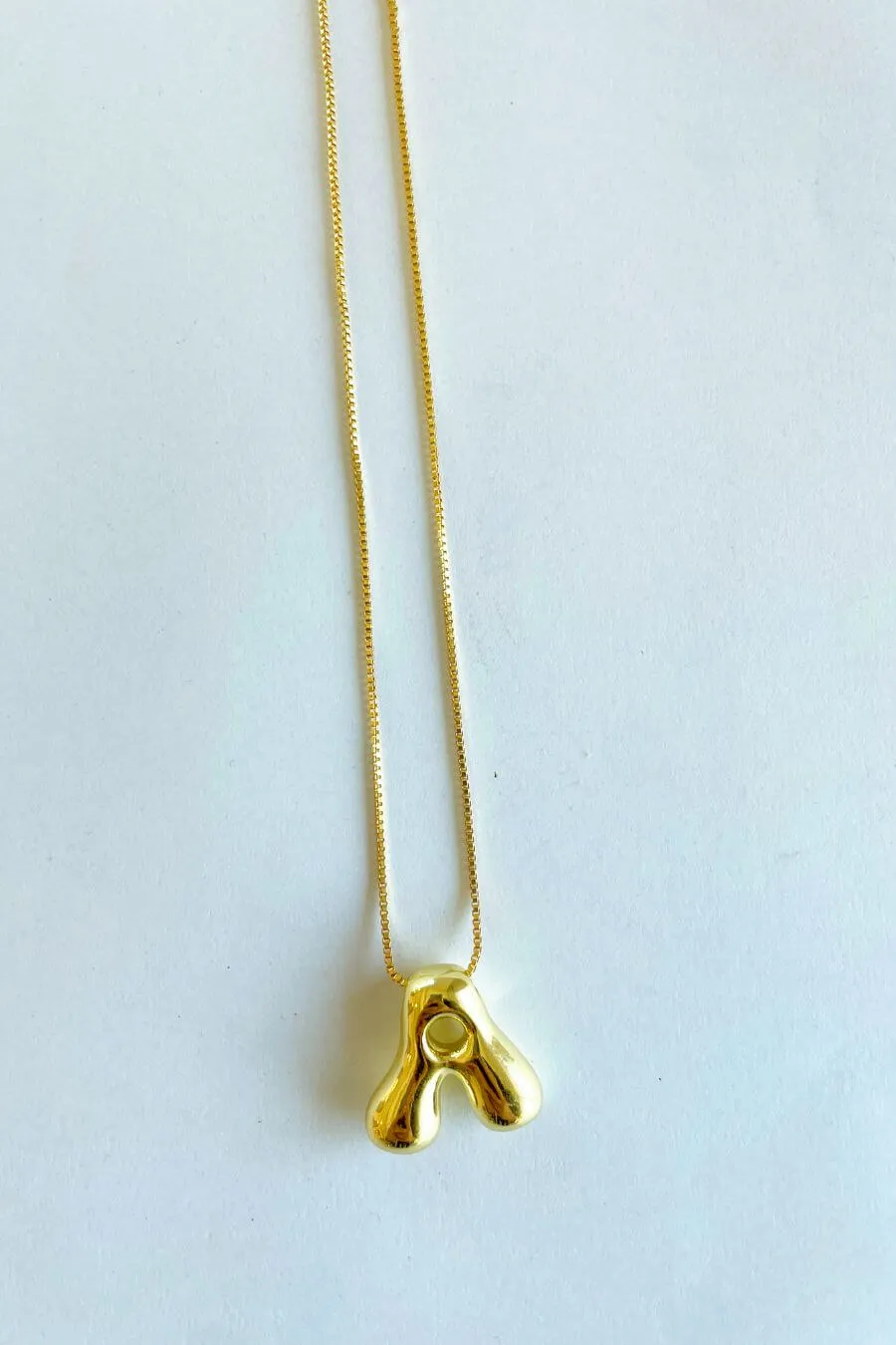 Belief Alphabet Necklaces - Gold