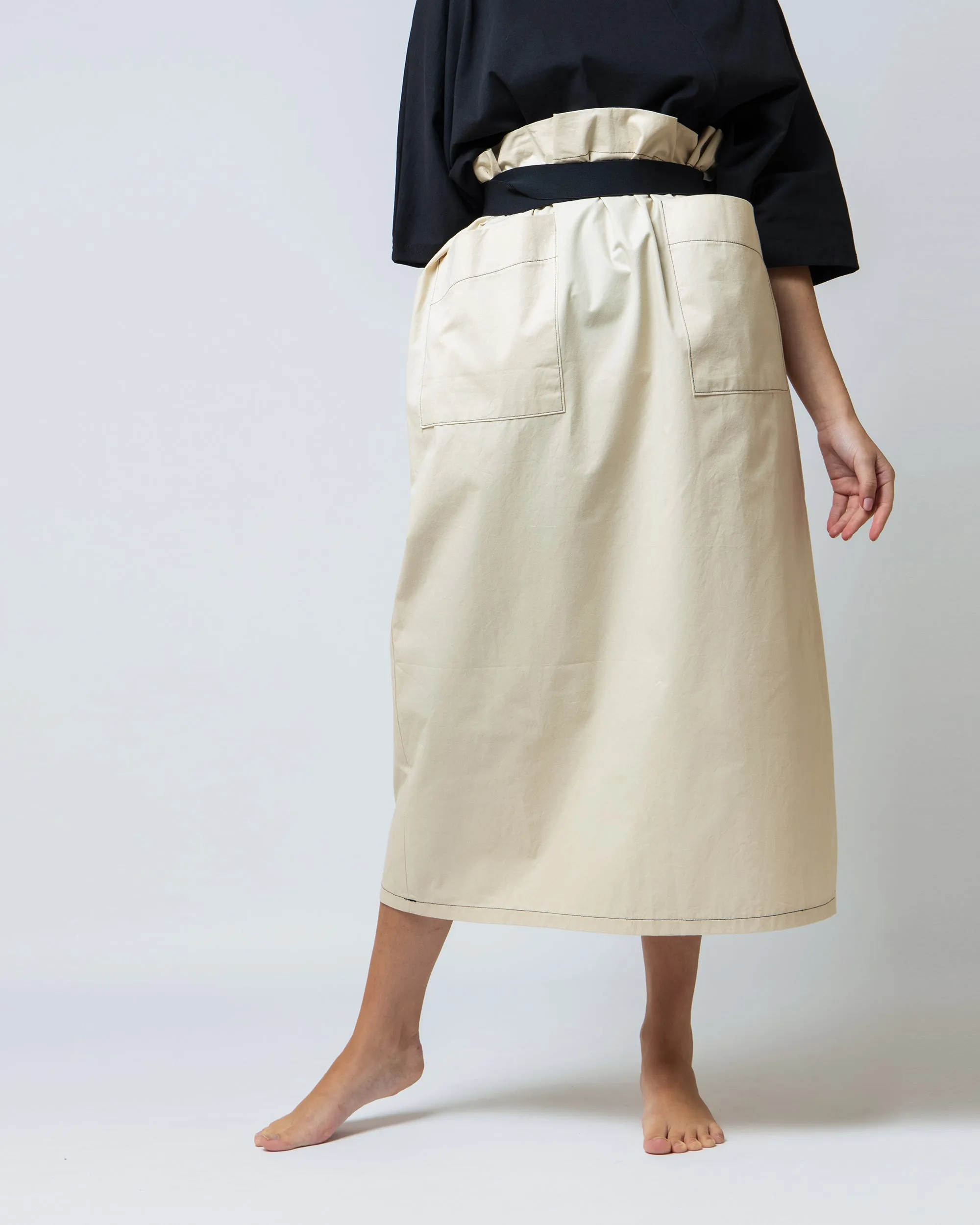 BELTED WAIST SKIRT 1643 - تنورة