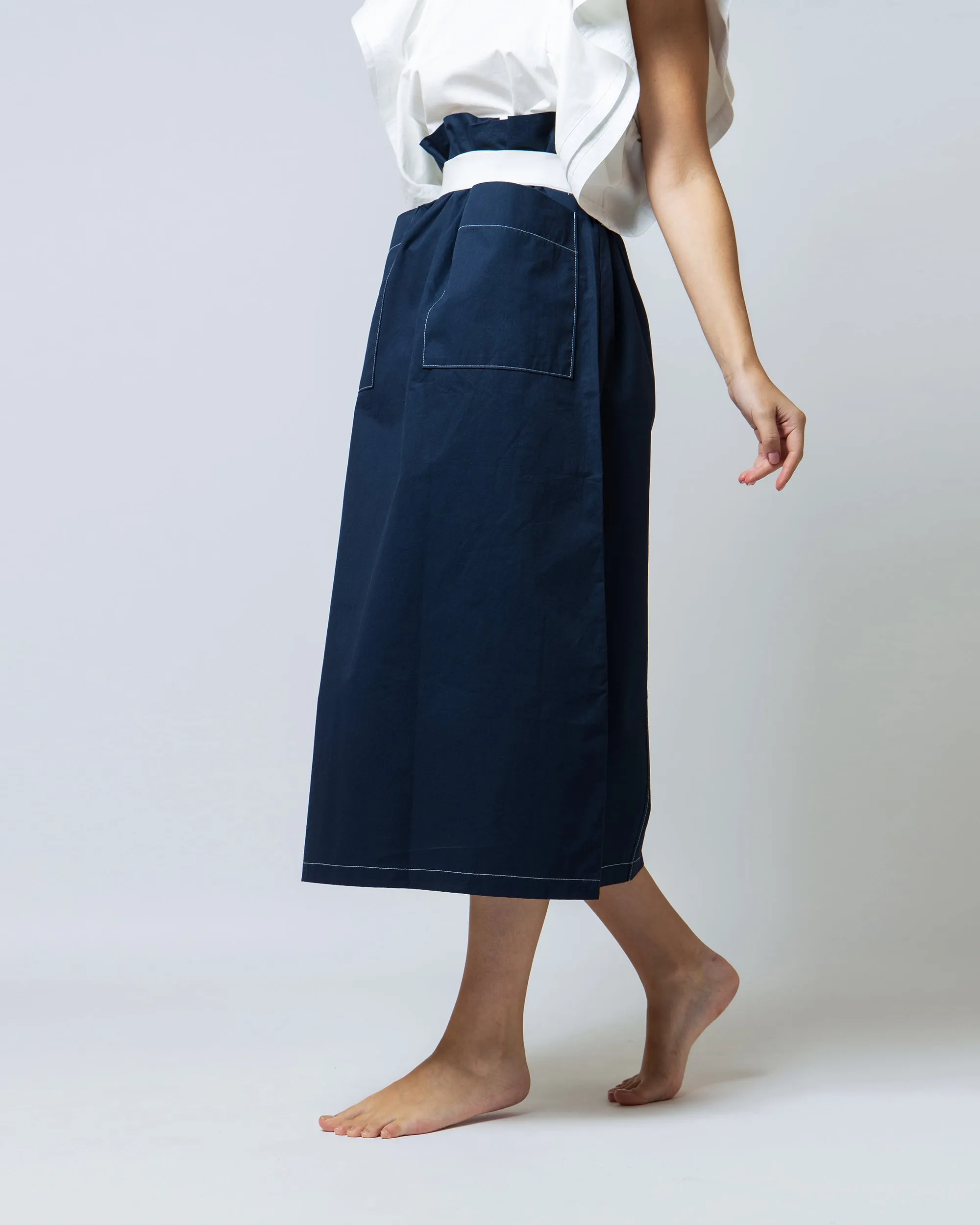 BELTED WAIST SKIRT 1643 - تنورة