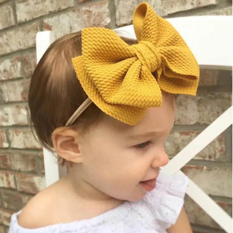 Big bow headband