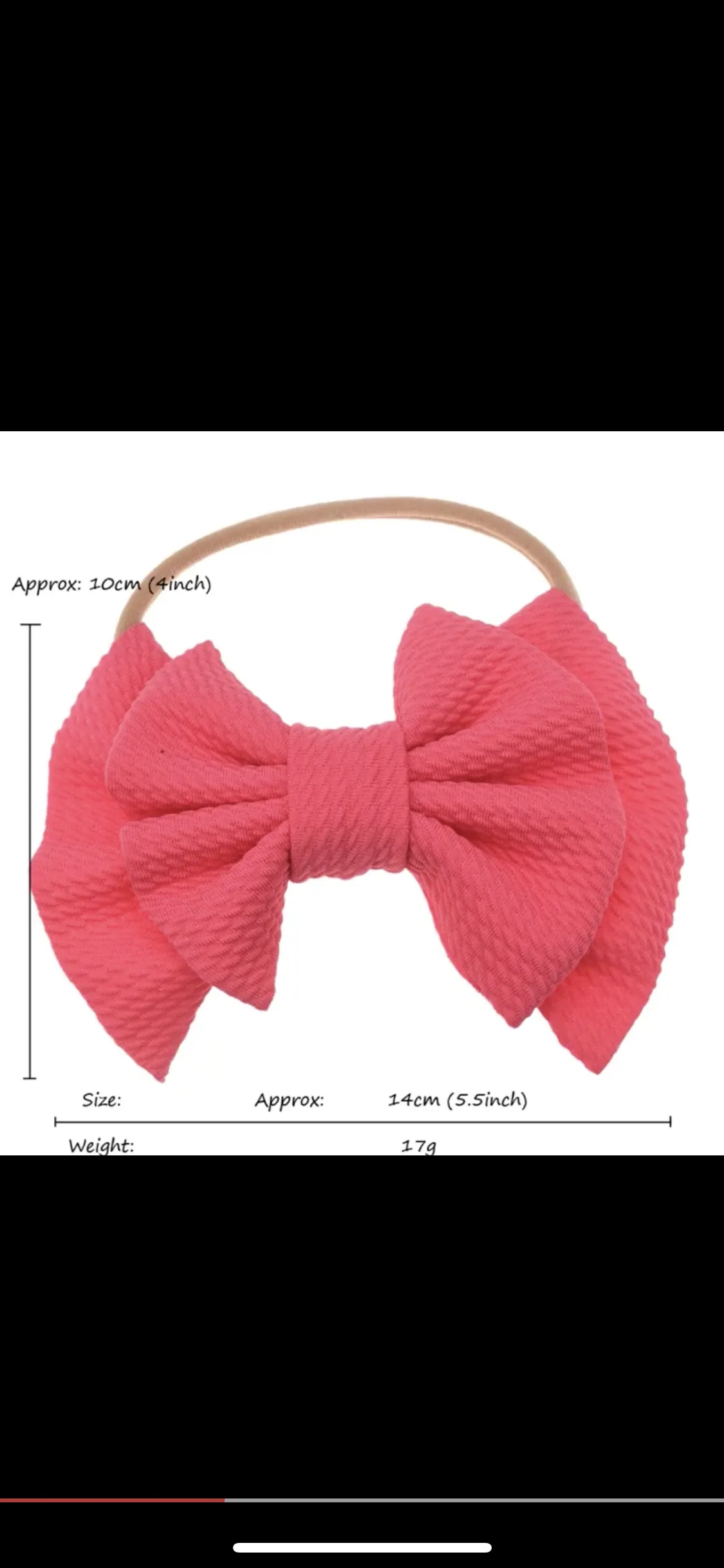 Big bow headband