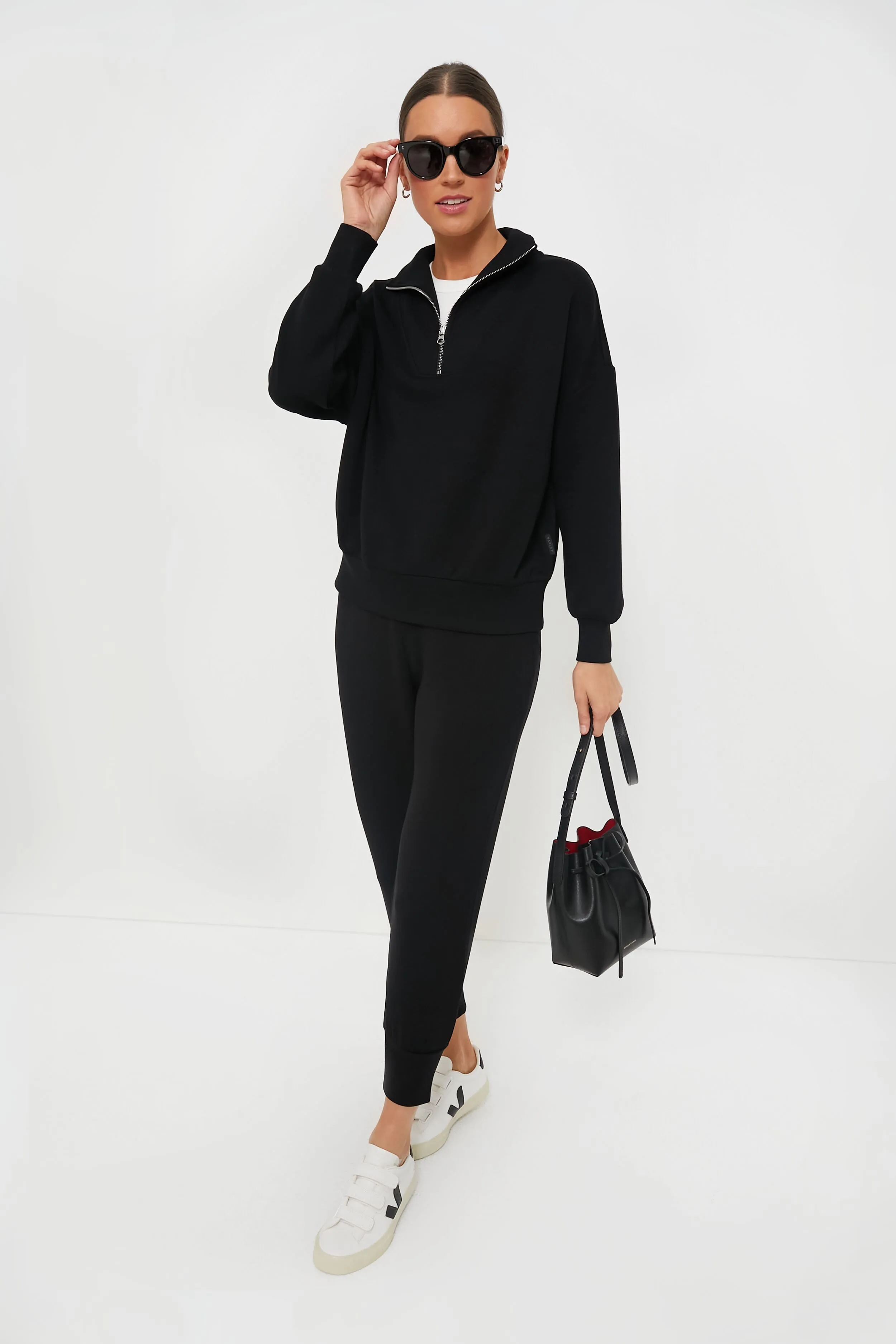 Black The Slim Cuff Pant 25