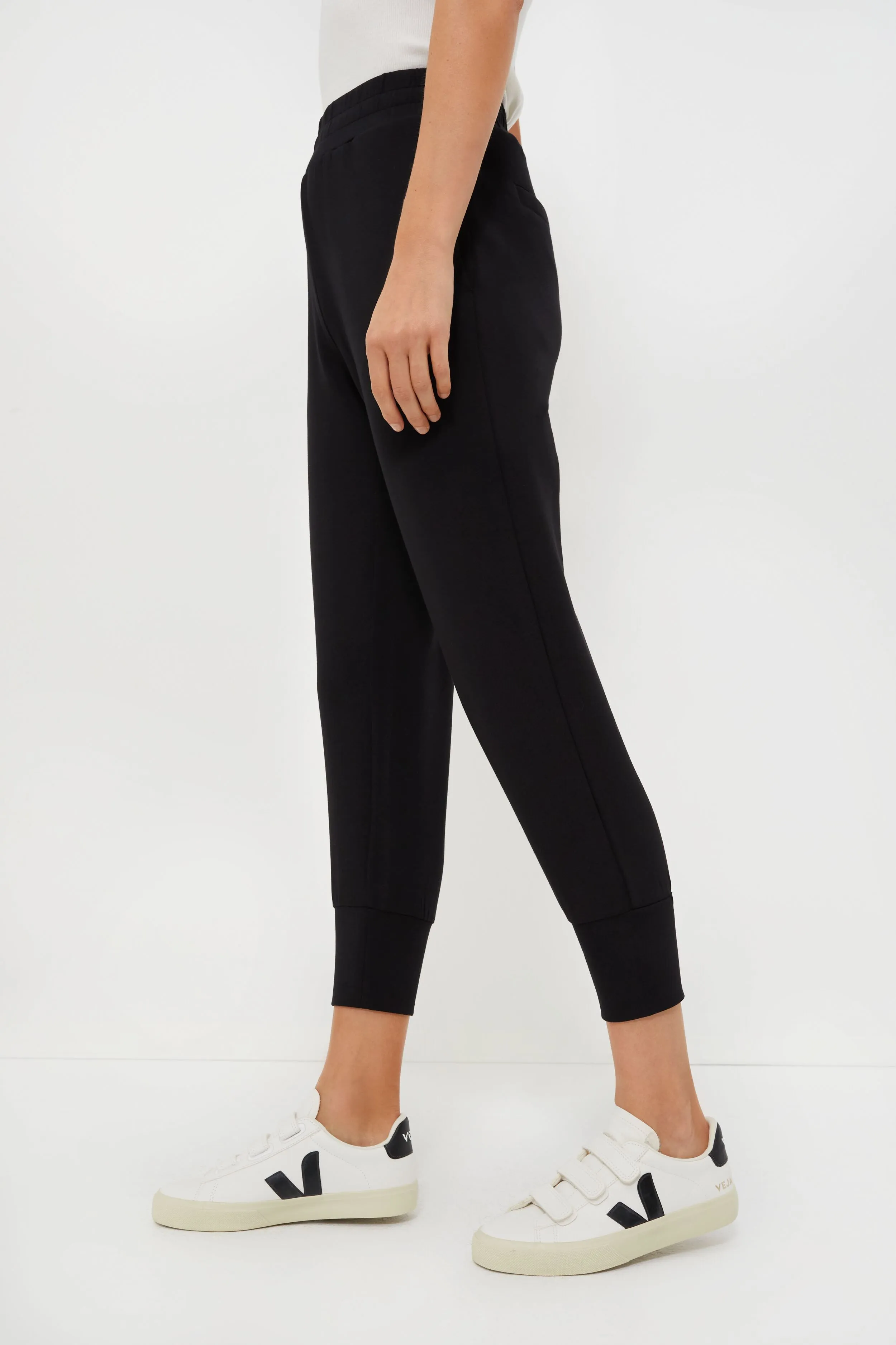 Black The Slim Cuff Pant 25