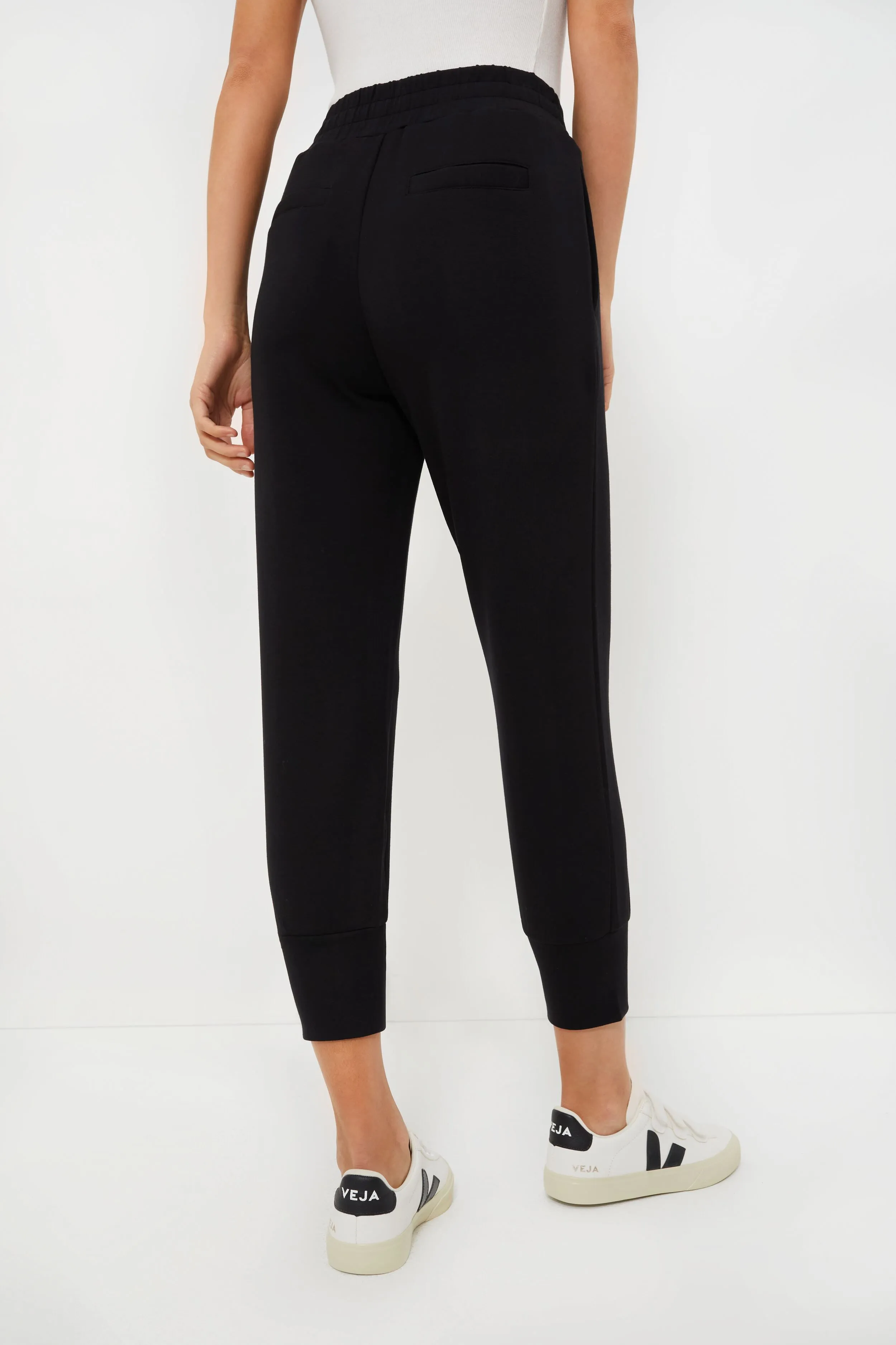 Black The Slim Cuff Pant 25