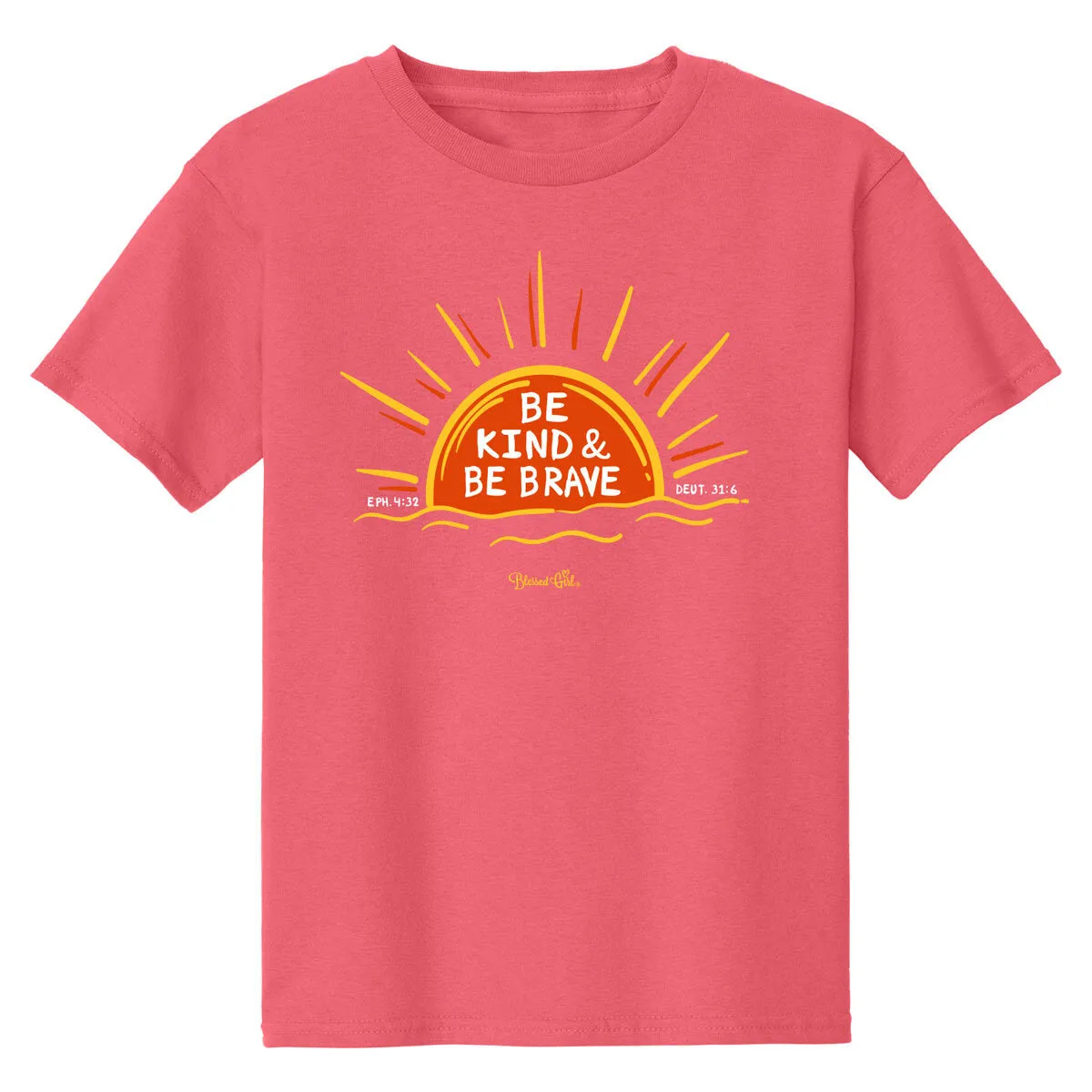 Blessed Girl Kids T-Shirt Be Kind