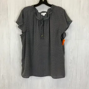 Blouse Short Sleeve By Liz Claiborne  Size: Xxl