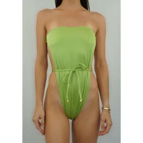 Capri Lime Green One-Piece