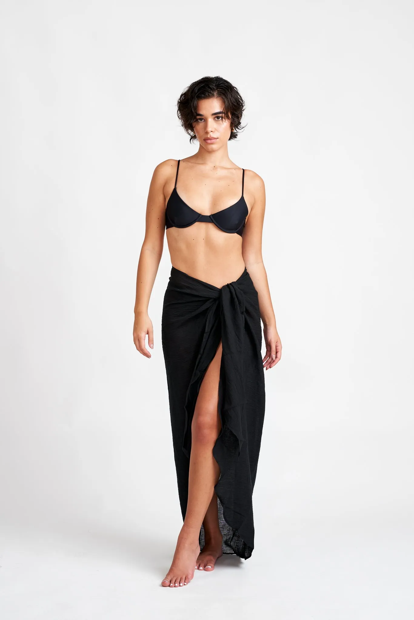 Capri Sarong | Nero