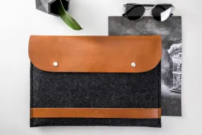 CARRY MORE MacBook Case/ Vegetable Tanned/