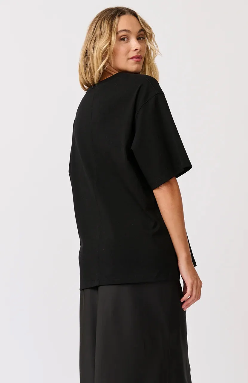 Cartel & Willow - Sadie Tee Black